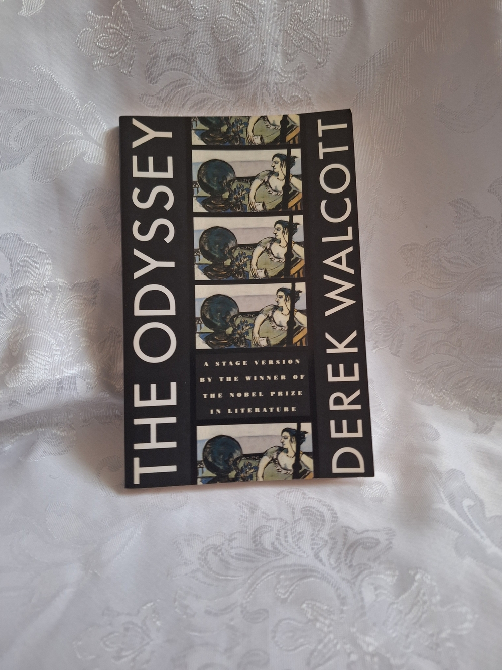 The Odyssey Decorative Paperback in Black and Cream